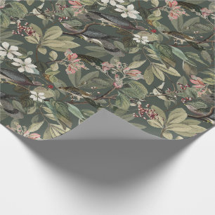 Entre el papel de envolvimiento de chupa