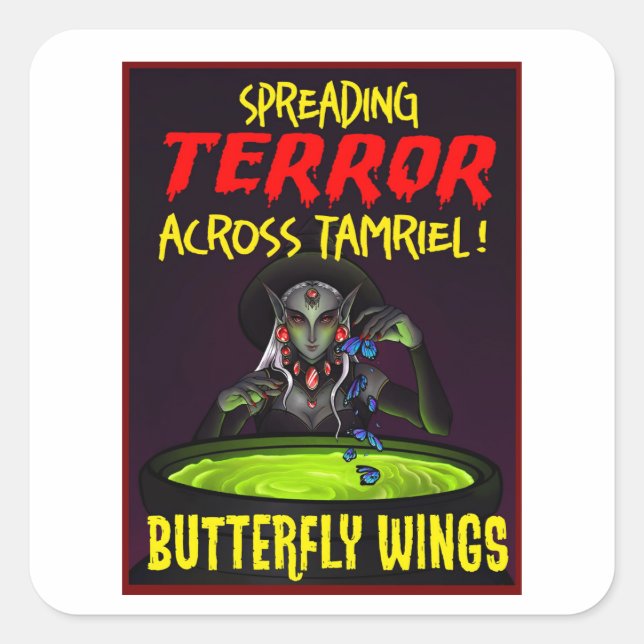 ¡ENTRE LA ALERTA DE PEGATINA ORIGINAL OFFICAL BW S (Anverso)