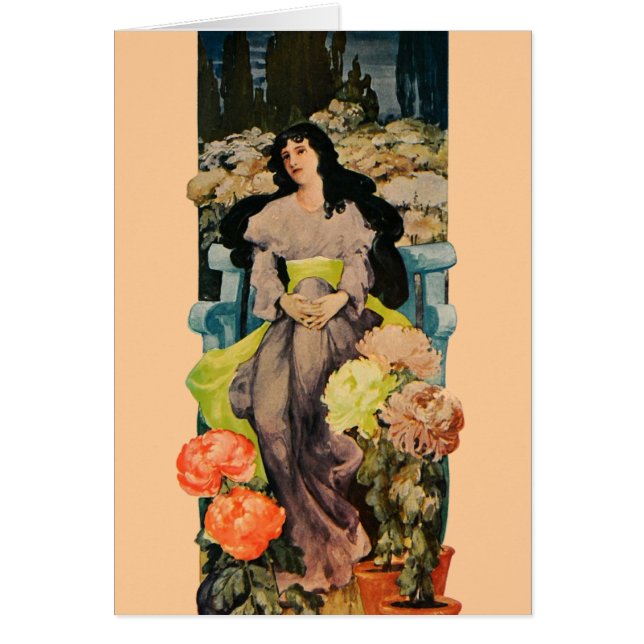 Entre los crisantemos (Frente)