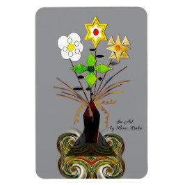 "Entrega de flores" (4 x 6 Flexible) Imán