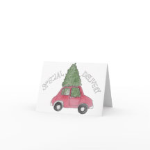 Entrega especial - Árbol de Navidad en el coche