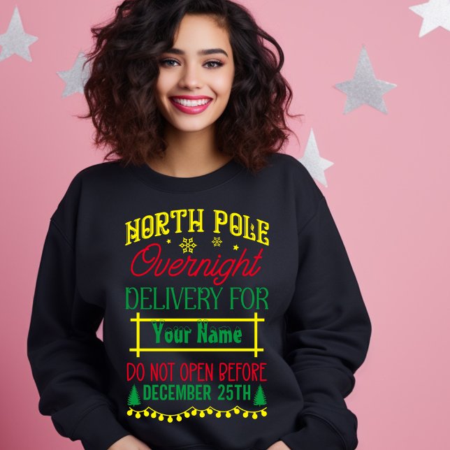 Entrega nocturna del Polo Norte para su nombre (Subido por el creador)