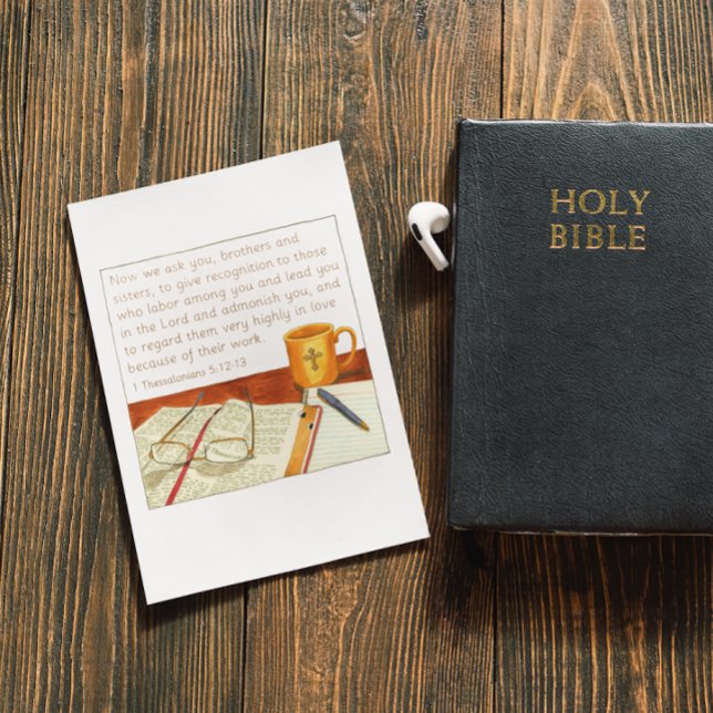 Entregar tarjeta de agradecimiento del Pastor (Subido por el creador)