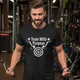 Entrena Con Propósito – Camiseta Motivacional de F
