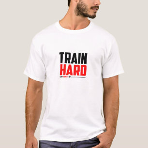 Entrena duro. Mantén el hambre. - Camiseta de gimn