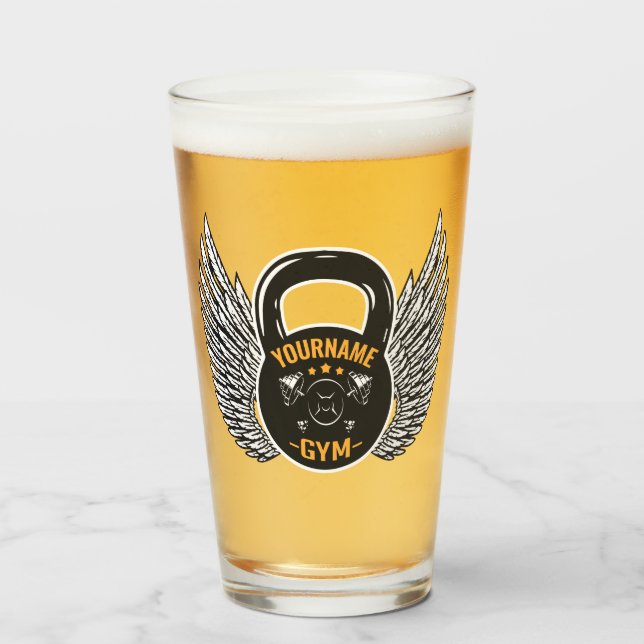 Entrenador de fitness GYM personalizado Kettlebell (Anverso (lleno))