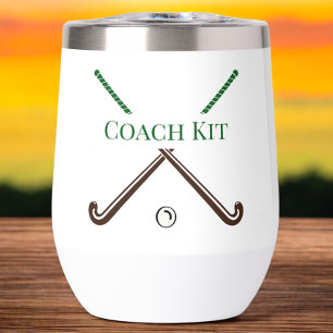 Entrenador de hockey de campo regalo de Personaliz