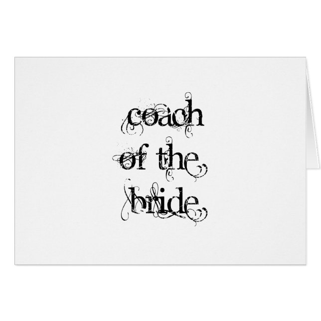 Entrenador de la novia (Anverso (Horizontal))