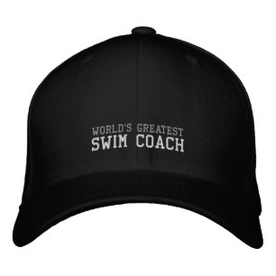 Entrenador de natación, el mayor Gorra del mundo