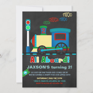 Entrenador de niños 2ª invitación de cumpleaños.