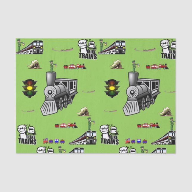 Entrenadores de papel de tejido decorativo (Anverso)