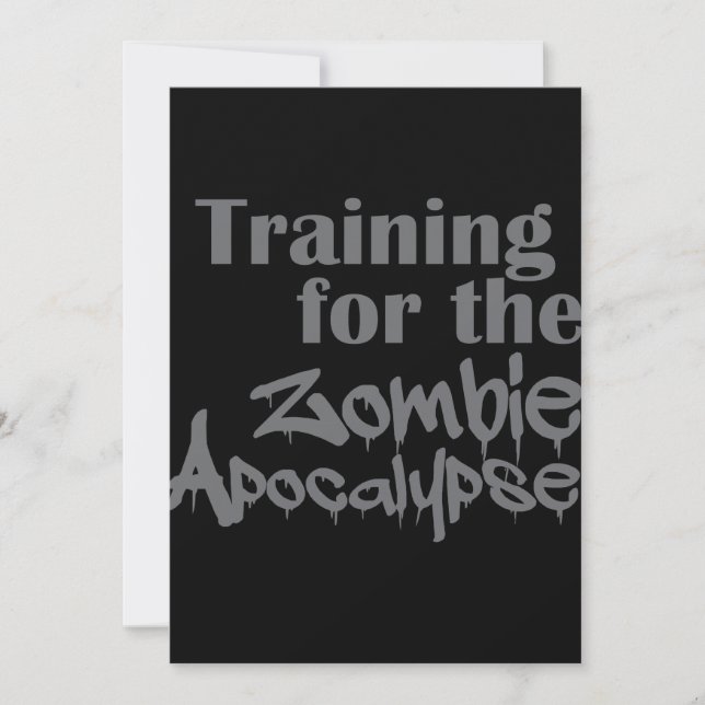 Entrenamiento Para La Graciosidad Del Apocalipsis  (Anverso)