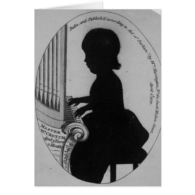 Entrepierna de Guillermo que juega el órgano (Frente)