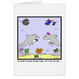 Entrevista de trabajo: Dibujo animado del delfín