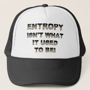Entropy no es lo que solía ser gracioso Gorra de C