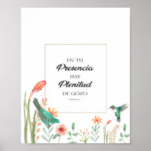 Entu Presencia: plenitud de gozo Póster