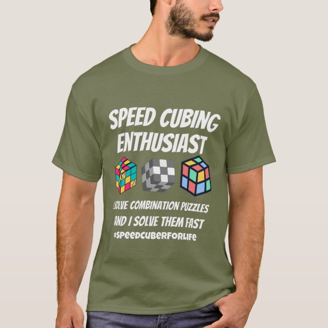 Entusiasmo por el corte de velocidad en camiseta (Anverso)