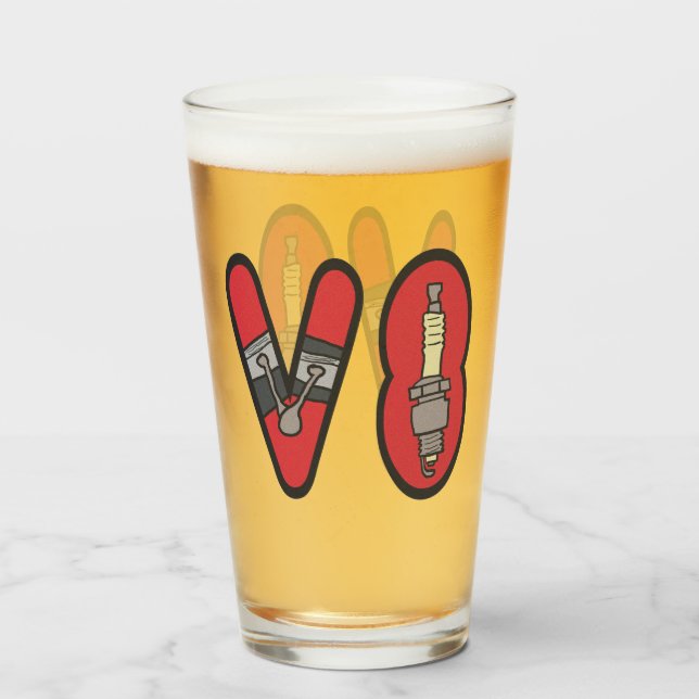 Entusiasta del coche de Petrolhead V8 (Anverso (lleno))