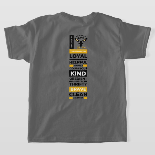 Envase 475 | Camiseta 25 Aniversario (Distribución Reverso )