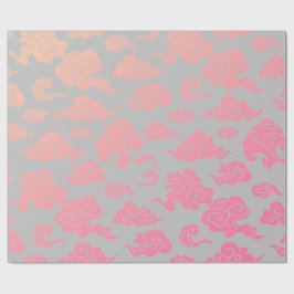 ENVASE Papel PINK CLOUD PATRÓN CHINO