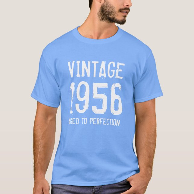 Envejecida a la perfección Camiseta de cumpleaños  (Anverso)