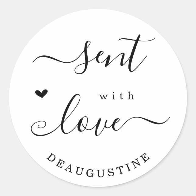 Enviado personalizado con Sello para sobres de amo (Anverso)