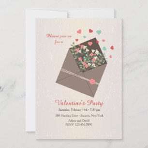 Enviando invitación de amor