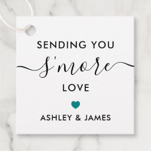 Enviándote La Etiqueta De Amor Más, Boda Verde azu