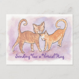Enviándote una postal virtual de Hug Kitty