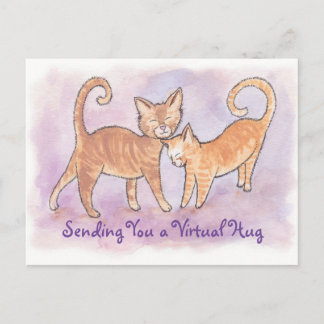 Enviándote una postal virtual de Hug Kitty