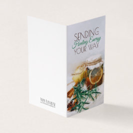 Enviar tarjeta de energía de curación