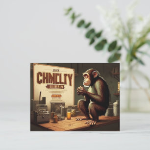Enviar una sonrisa con tarjetas postales de mono