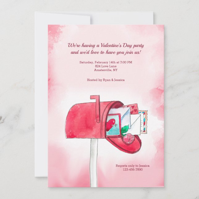 Enviarte invitación de amor (Anverso)