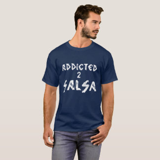 Enviciado a la camiseta de la salsa