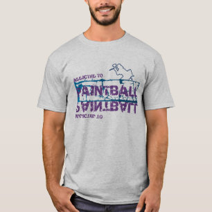 Enviciado a Paintball la camiseta