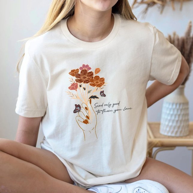 Envíe Sólo El Bien A Los Que Usted, Camiseta De Ví (Subido por el creador)