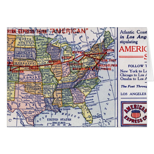 ENVÍO DE AMERICAN EXPRESS (Anverso (Horizontal))