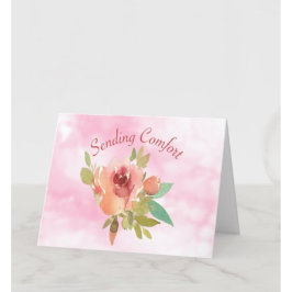 Envío de tarjeta de curación de confort