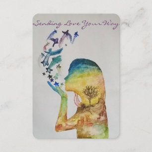 Envío de tarjetas de felicitación del amor