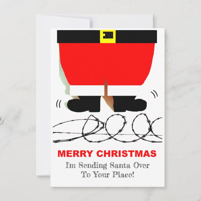 Envío de tarjetas Santa - Tarjetas de Navidad tarj (Anverso)