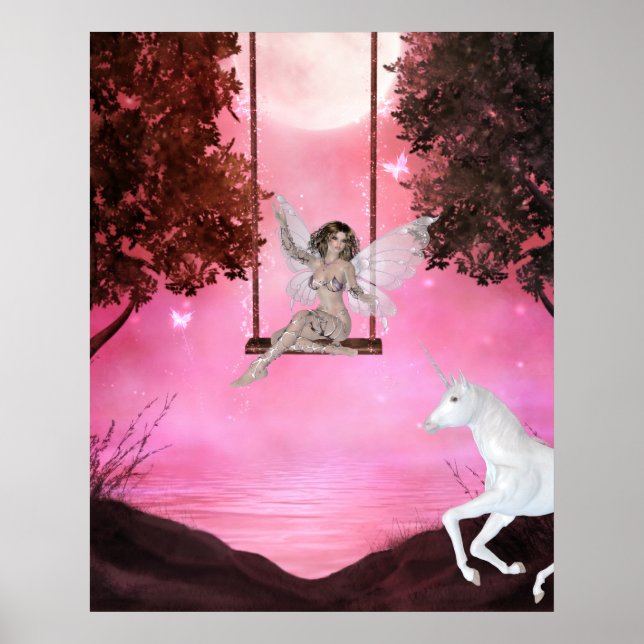 Envío de Unicornio - Impresión de fantasía (Frente)