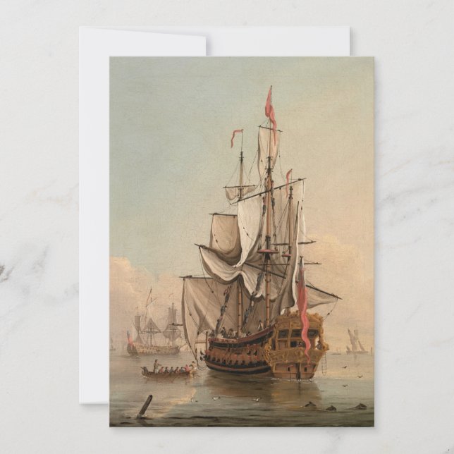 Envío en calma | Peter Monamy (Anverso)