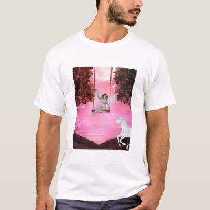 Envío para el unicornio - camiseta de la fantasí