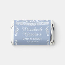 Envoltura de barra de dulces para baby shower Ciel