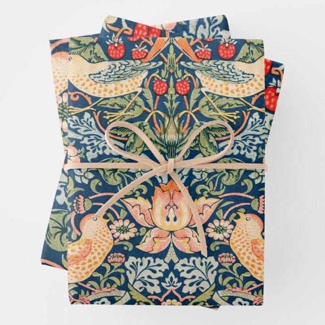 Envoltura de hoja plana de regalo de fresa de 3 (In situ)