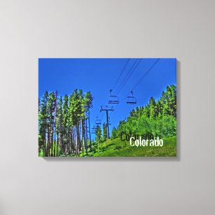 Envoltura de lienzo para remonte de Colorado