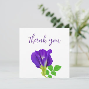 Envoltura de regalo de floral de color púrpura