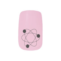 Chica de ciencias Minx Nail Art