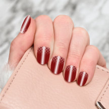 Corazones gradientes de vino de cereza