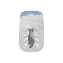 Decretos de arte Boo Angel Nail